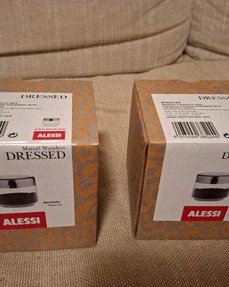 Eleganti barattoli in vetro Alessi