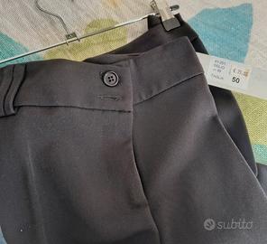 pantalone classico nero 