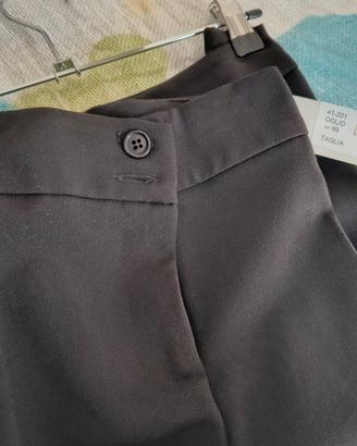 pantalone classico nero 