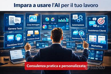 Consulenza AI e Contenuti Generativi
