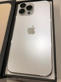 Iphone 13 pro max 128gb silver bianco/argento
