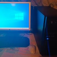 PC fisso acer + Apple cinema monitor 20" hd