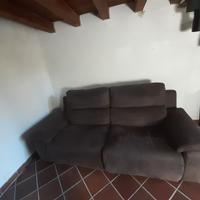 Divano motorizzato in alcantara "Poltrone e sofà"
