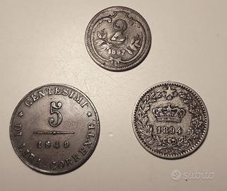 12 monete  Regno d’Italia e Repubblica (1849-1953)