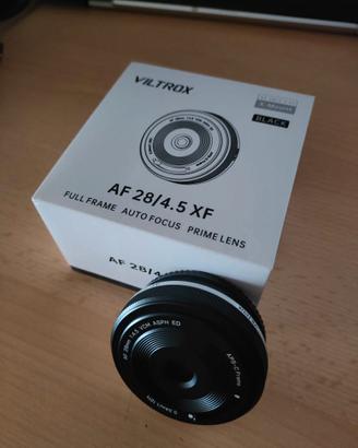 Viltrox 28mm f4.5 per fujifilm X
