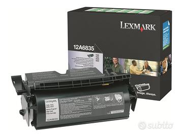 Toner Nero LEXMARK 12A6835