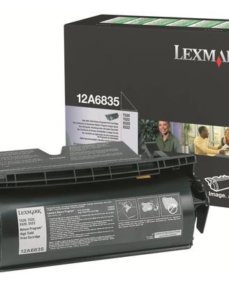 Toner Nero LEXMARK 12A6835
