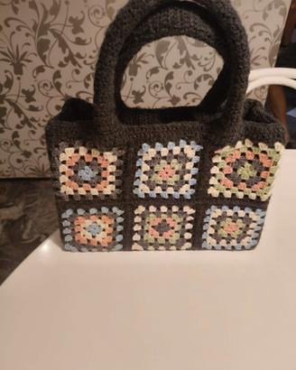 Crochet Granny Square fatta a mano