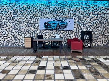 Set accessori diorama 1:18