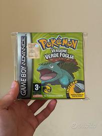 Pokemon verde foglia gba nintendo
