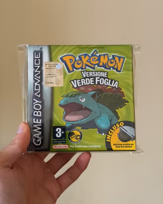 Pokemon verde foglia gba nintendo