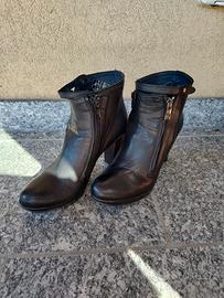 scarpe con tacco in vera pelle taglia 37