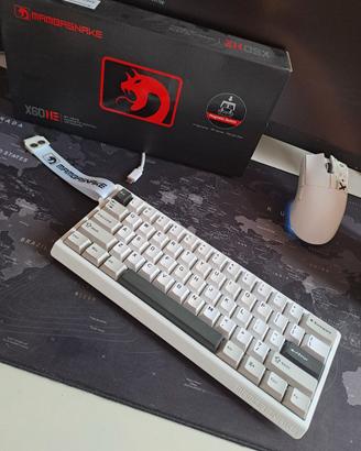 Combo Mambasnake  X60 HE + Attack Shark  Mouse X11