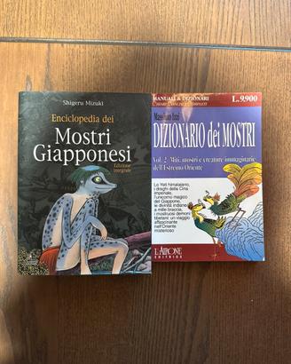 Due libri sulla mitologia dei mostri
