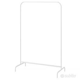 Appendiabiti metallo bianco ikea