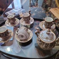 set caffè Capodimonte 
