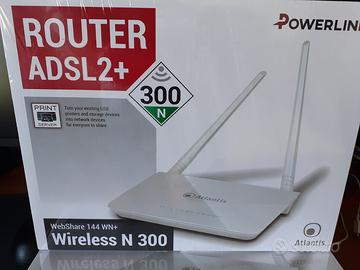 MODEM ROUTER ATLANTIS WEBSHARE 144WN Nuovo