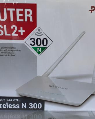 MODEM ROUTER ATLANTIS WEBSHARE 144WN Nuovo