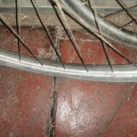 Cerchi bicicletta freni a bacchetta