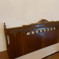 Testiera letto matrimoniale in legno