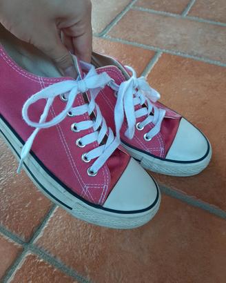 Scarpe da ginnastica in tela da donna