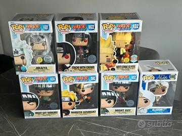 Lotto Funko Pop Naruto Shippuden + Aladdin 