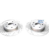 DISCHI FRENO FORATI E SCANALATI PER MINI