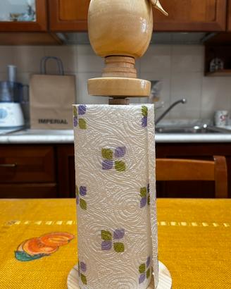 Porta scottex con frutta