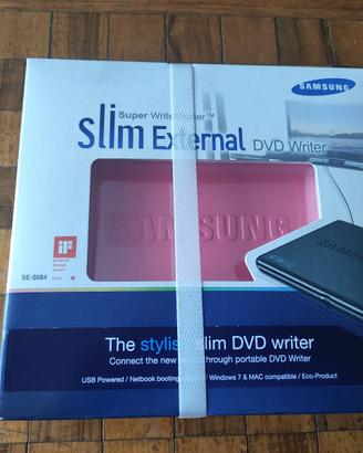 Lettore DVD Samsung Slim External ROSA