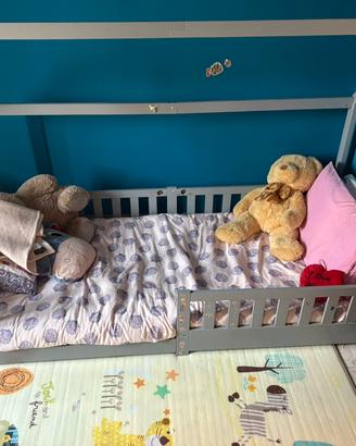 Letto per bambini con materasso