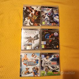 Lotto 6 videogiochi per PlayStation 3