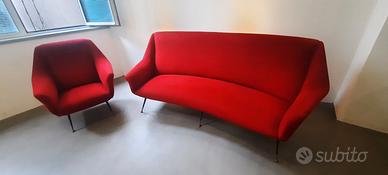 Divano e poltrona Gigi Radice
