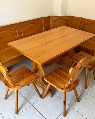 Soggiorno completo tirolese + letti singoli + reti