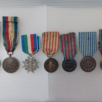 MEDAGLIE MILITARI IN ARGENTO
