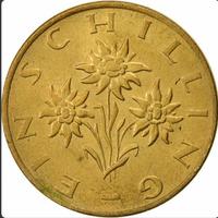 Moneta Austriaca 1 schilling