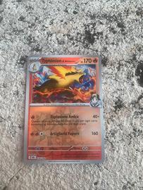 Carta pokrmon Typhlosion appena trovata