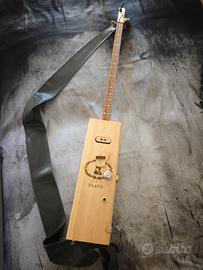 Chitarra Elettrica Cigar Box "The Drunken Box"