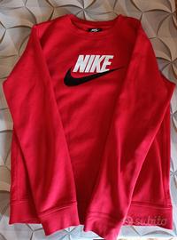 Felpa Nike rossa x ragazzi