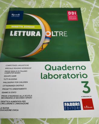 lettura oltre quaderno laboratorio 3