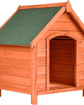 Cuccia cane legno impermeabile 72x65x83cm