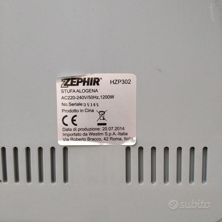 Stufa alogena HZP302 ZEPHIR 1200W