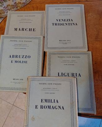 Guide Touring Club "Attraverso l'Italia" 1948-1953