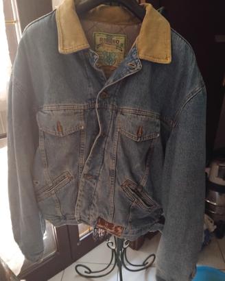 giubbotto in jeans vintage