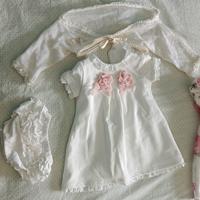 Vestito Battesimo 6m + accessori