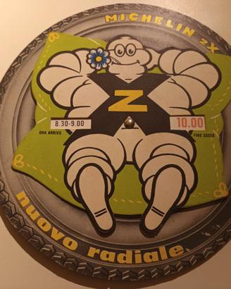 disco orario Michelin gadget bibendum