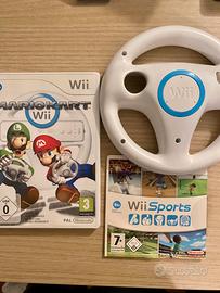 Nintendo Wii mariokart e wii sport