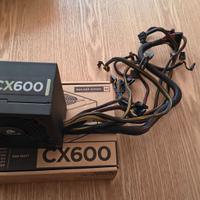 Alimentatore Corsair CX600 V2