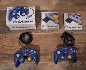 Controller/memory card Nintendo Gamecube ORIGINALI