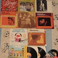 LOTTO 10 X VINILE LUCIO DALLA, BATTISTI, GUCCINI