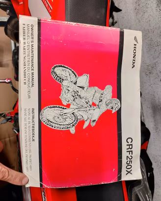 honda CRF250X manuale officina originale